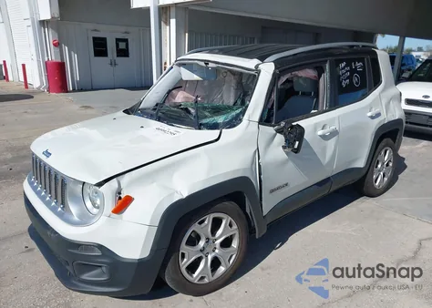 2017 Jeep Renegade Limited Fwd из США, поврежденный, VIN ZACCJADB4HPG08511